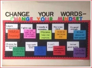 change your words,