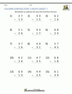 2nd-grade-subtraction-worksheets-column-subtraction-2-digits-1